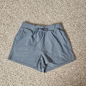 Women's Blue Gray Shorts